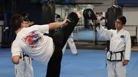 Adult Taekwon-Do class at Woodbridge Taekwon-Do